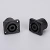10X Speakon 4 Pin Female Jack Compatible Audio Cable Panel Socket Connector  Sale