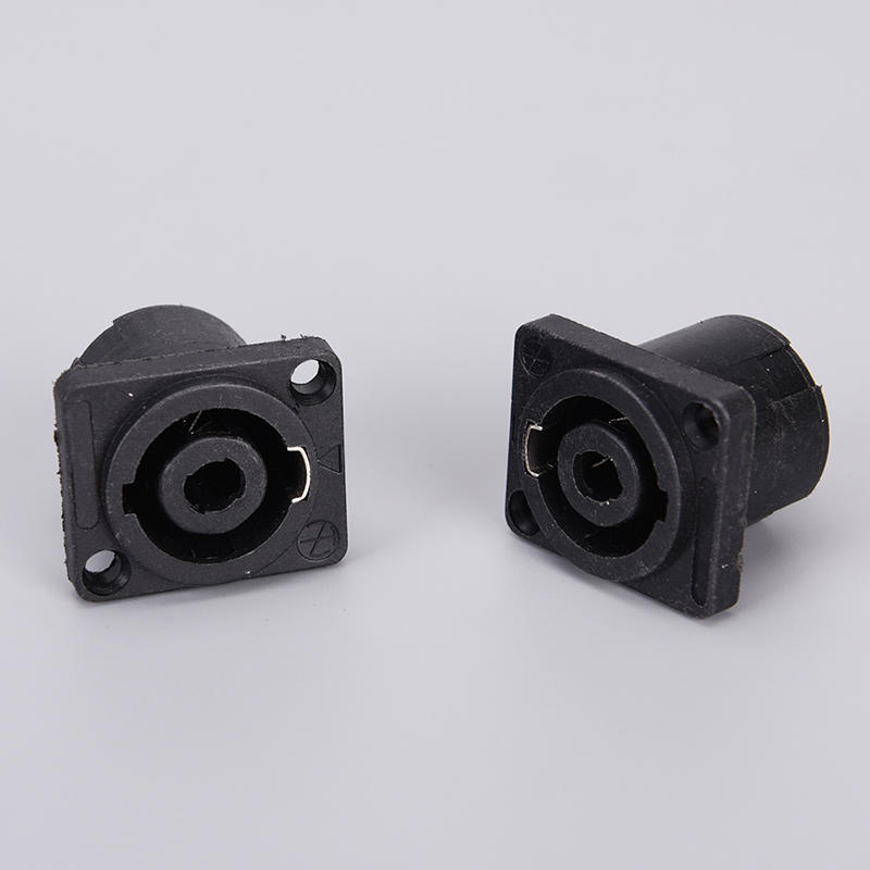 10X Speakon 4 Pin Female Jack Compatible Audio Cable Panel Socket Connector  Sale