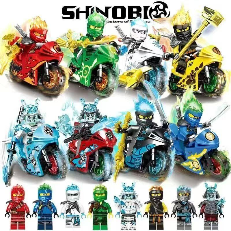 Compatible Building Block Phantom Ninja Series Jay'S Thunderstorm Dragon Boy Puzzle Assembling Toy Gift