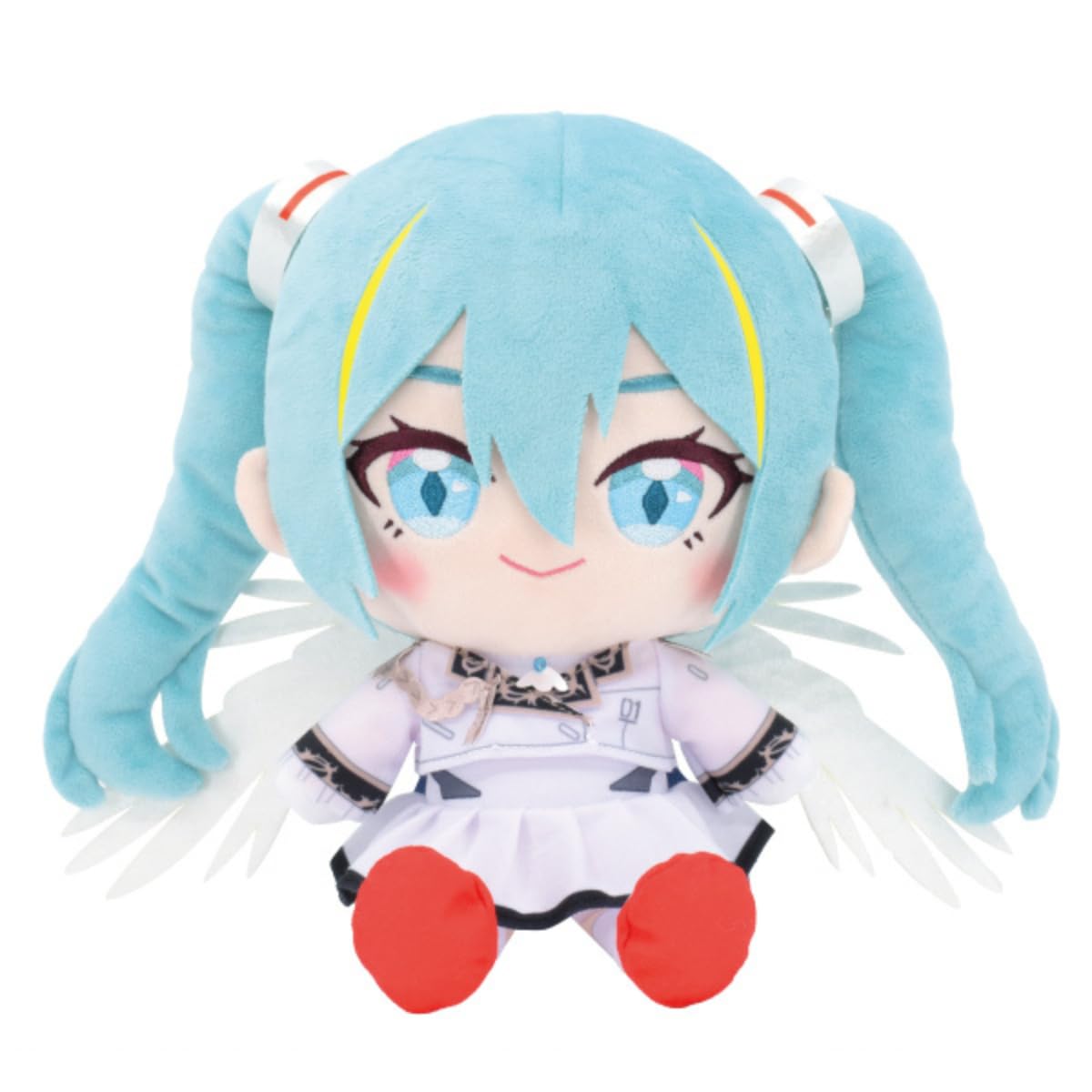 45-летие Gundam x Hatsune Miku Hatsune Miku x Wing Gundam Zero EW Плюшевая игрушка