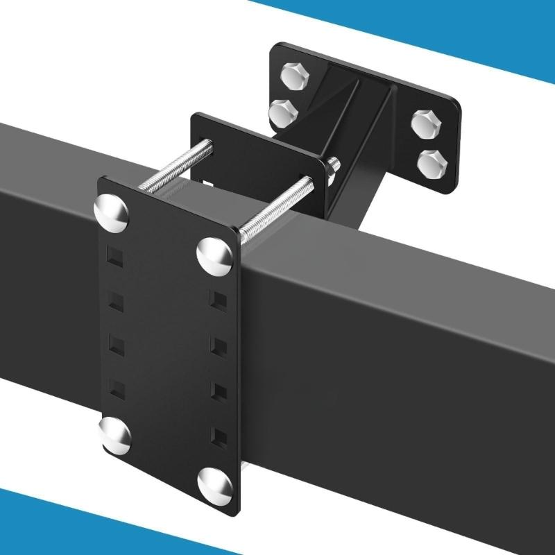 Suport Universal de Montare Roată de Rezervă pentru Tipare cu 4 5 6 Prezoane Instalare Rapidă Fixare Sigură Pentru Remorcă