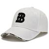 Embroidered Letter Baseball Cap—Breathable Summer Sun Hat, UV-Protective Outdoor Hat, Adjustable Size