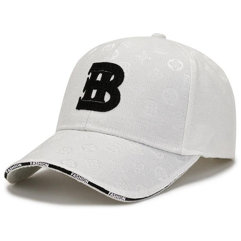Embroidered Letter Baseball Cap—Breathable Summer Sun Hat, UV-Protective Outdoor Hat, Adjustable Size