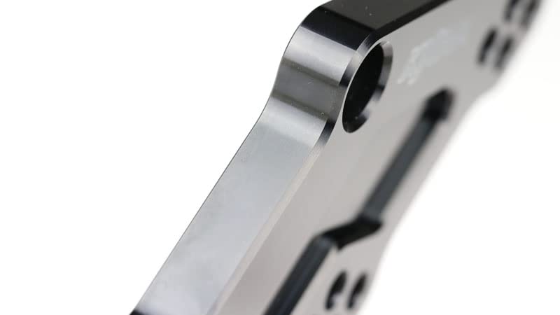 Kijima Bike Parts Step Step Up Halterung Schwarz Eloxiert YAMAHA ver.2 YZF-R25/R3/MT-25/03 213-4382A