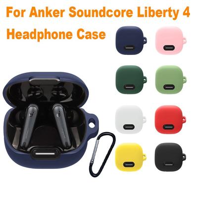 Dustproof Headphone Protective Cover Charging Box Sleeve for Anker Soundcore Liberty 4 NC Portable