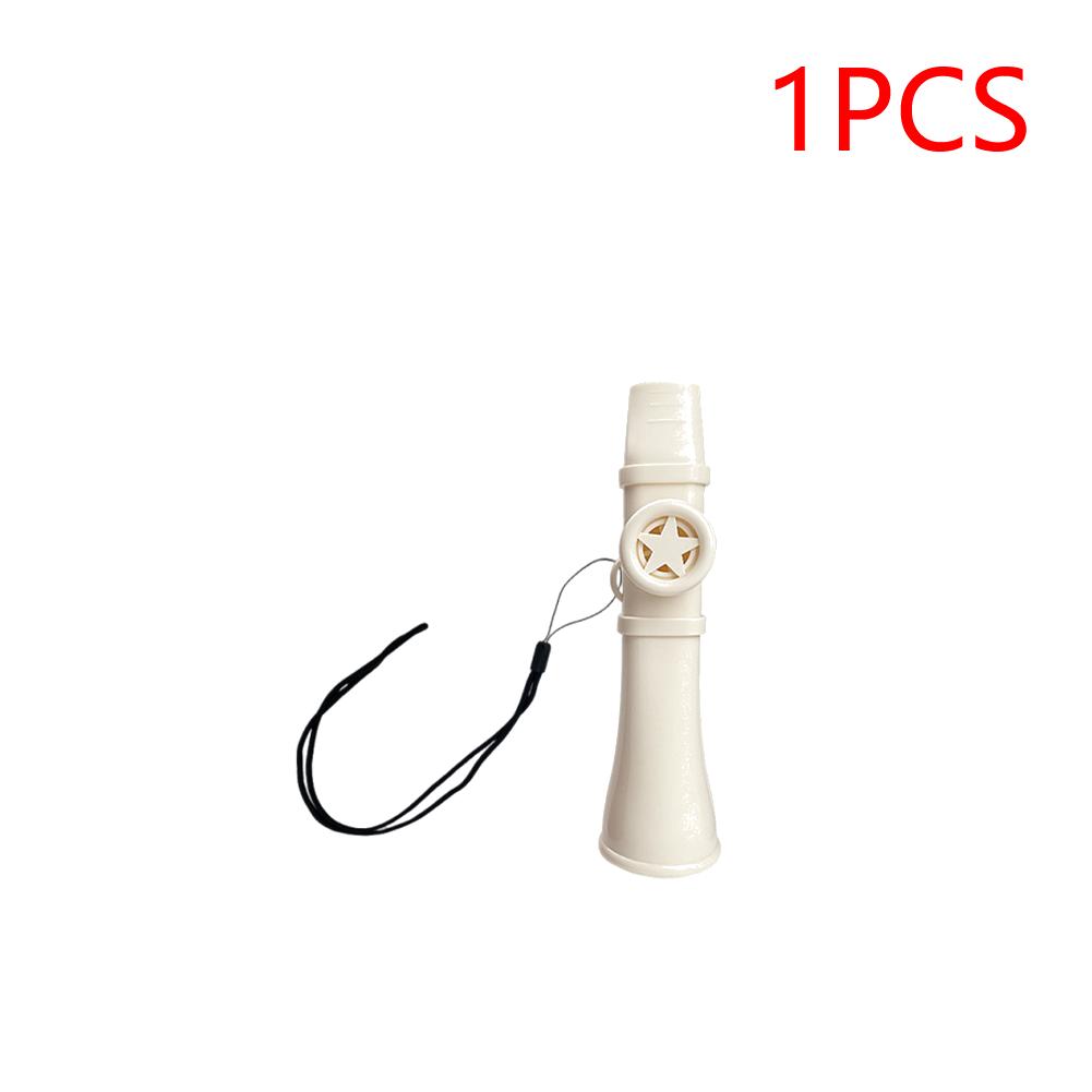 1-5PCS Small Kazoo with Lanyard Portable Musical Flute Adjustable Simple Kazoos Instrument for Adults Beginner Music Lovers