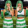 Football Theme Soccer Fan Costume Supplies Set Cheerleading Gear Set  Stage Performance Show