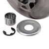 For STIHL-MS170,180-Parts Chainsaw Clutch Drum Sprocket 3/8 6T Washer E-Clip Kit