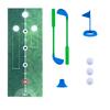 Putting Mat Golf Putting Mat For Kids Portable Golfing Equipment With Clubs Holes Balls Training Aid Toys For Indoor Backyard