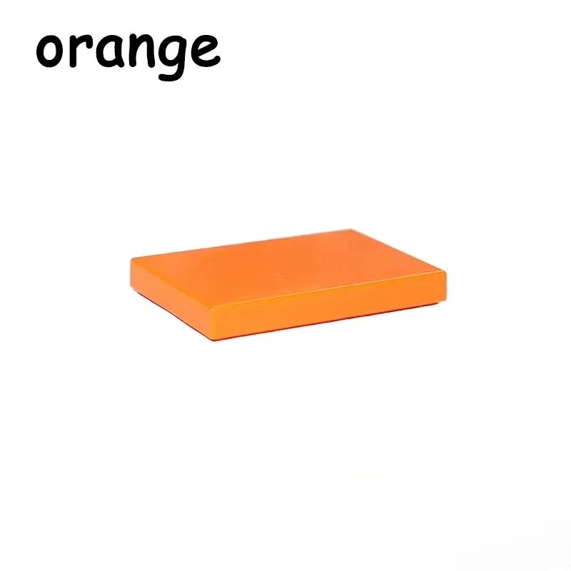 

50/100PCS 26603 Size 2x3 Flat Tile 2*3 Bricks MOC Assemble Particles Smooth Building Blocks DIY Educational Creative Toy Kids 50pcs оранжевый