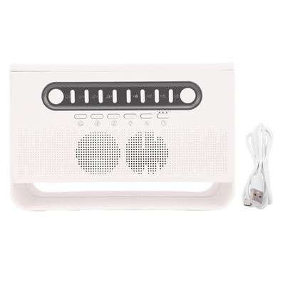 7 Farben Aromatherapie Ätherischer Öl Diffusor 200ML Leiser Luftbefeuchter Bluetooth Lautsprecher Weißes Rauschen Maschine mit Timer für