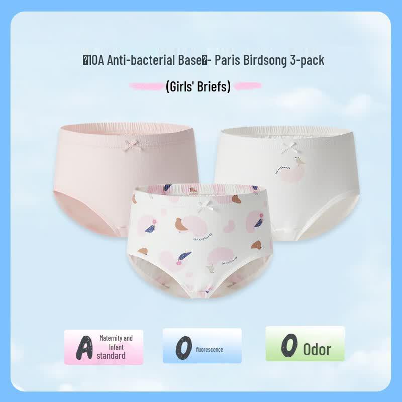 Kids' Cotton Underwear 3-Pack