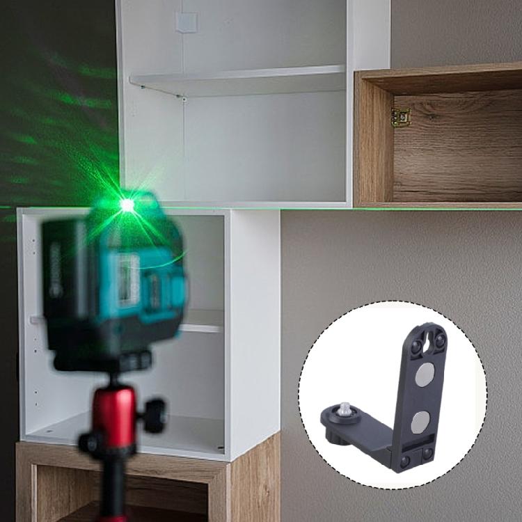 Fine Tuning L Bracket With Magnetic Base For Stable Lasering Level Positioning In Various Angles Accurate Alignment Task