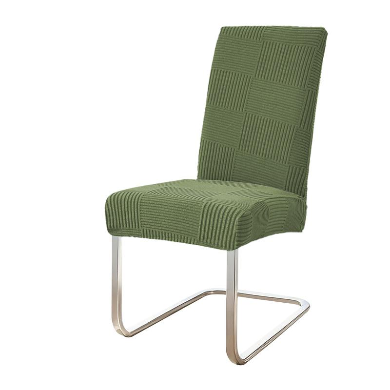 

1/2pcs Jacquard Chair Covers Stretch Dining room Chair Cover Anti-dirty Adjustable Seat Slipcover for Home Banquet Party 1PC Chair Cover