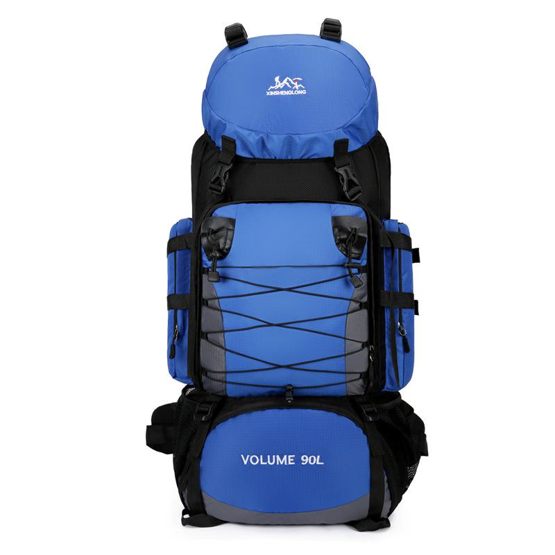 Waterproof 90L Large Capacity Travel Backpack for Outdoor Sports, Mountaineering, Camping, and Hiking