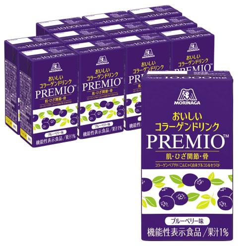

Моринага и Ко. Вкусный коллагеновый напиток Премио, 125 мл (12 бутылок), Черничный вкус, Функциональное питание, Пептид коллагена, Глюкозилцерамид, Коллаген Dr