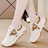 Trendy Women's Breathable Dad Sneakers - Lightweight, Fashionable Running Shoes with Lace-Up Closure and Non-Slip Rubber Sole