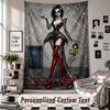 Custom Tapestry Wall Hanging, Coraline Other Mother Personalized Name Text Home Wall Decor
