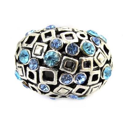 Designer Ring 'Sissi' Blue