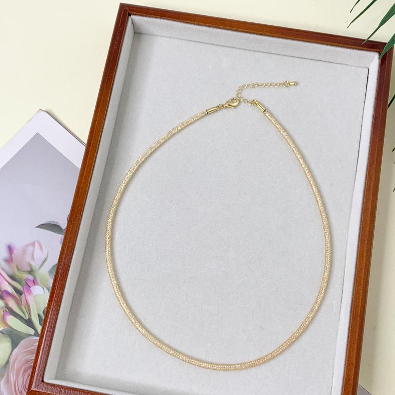 

Европейская и американская мода Металлическая сетка Ожерелье и браслет со стразами и блестящим кристаллом циркония Standard