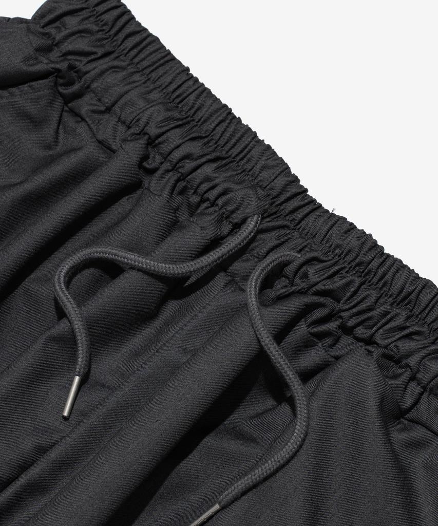 CARGOBROS Curved Wide Banding Slacks (Charcoal)