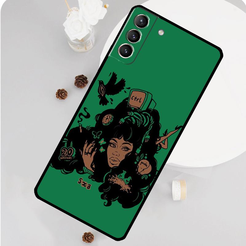 

Sza Ctrl Alternate Album Phone Case For Samsung Galaxy S26 S25 S24 S20 S21 S22 S23 Ultra S10 Plus S25 FE Funda Cover For Galaxy S26Ultra
