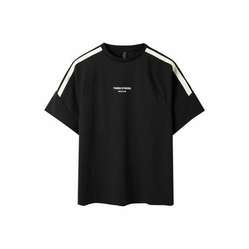 adidas Sports Lifestyle Breathable Running Short-Sleeve T-Shirt Unisex Black XS чёрный