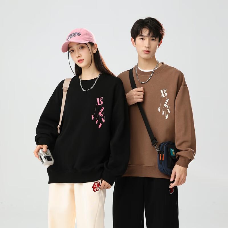 

Толстовка унисекс FengXun свободного кроя с круглым вырезом и длинными рукавами 2XL