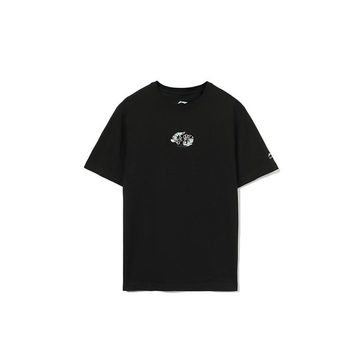 Li Ning Sports Fashion Collection T Shirt Men's Black AHSR517-2