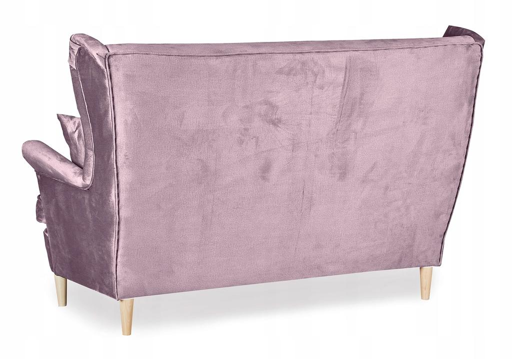 Zestaw wypoczynkowy mebli uszak Ari sofa fotele pufy Family Meble komplet