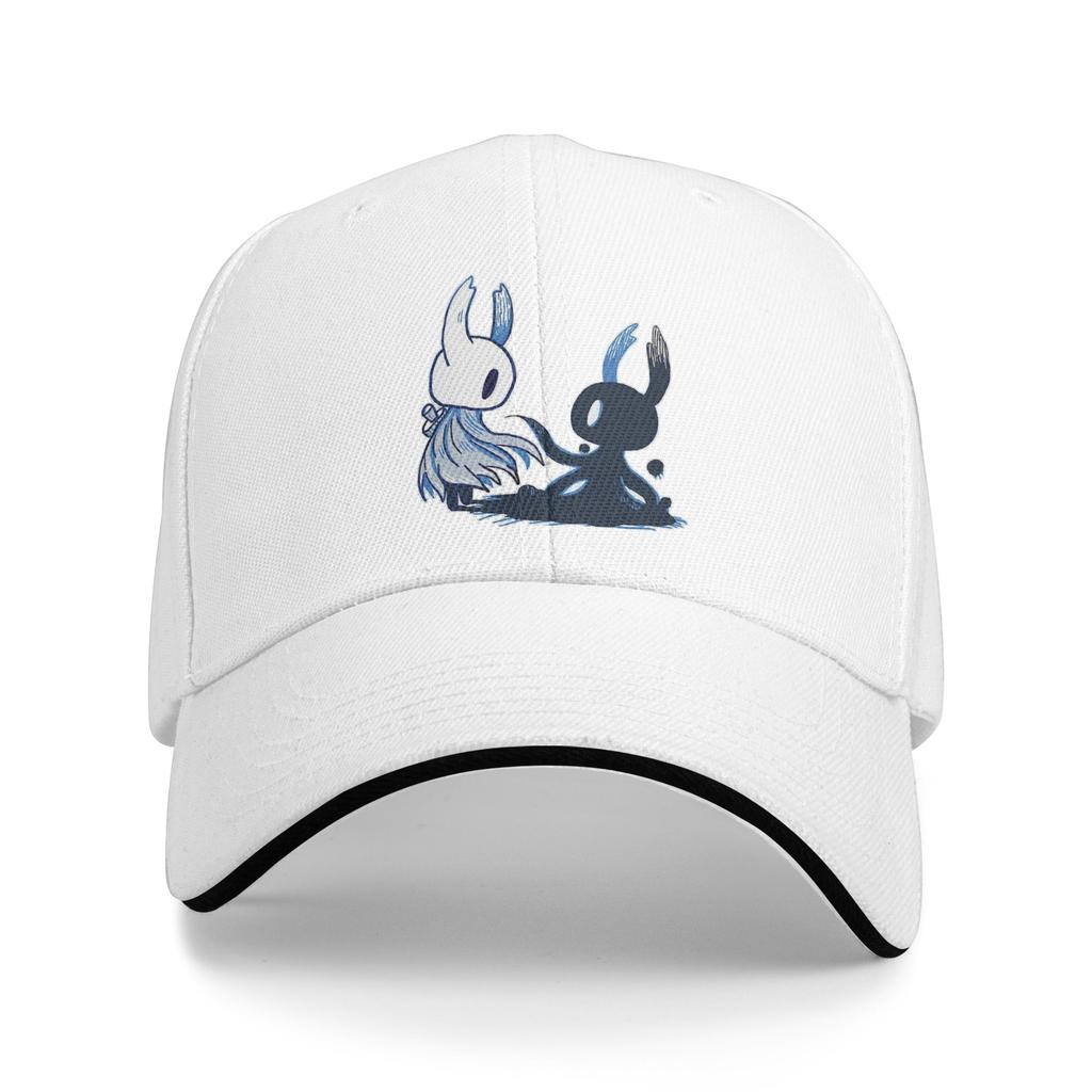 Funny Video Game Hollow Knight Baseball Caps Hip Hop Sandwich Caps for Unisex Women Adjustable Headwear Outdoor