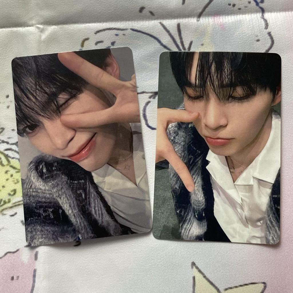 [USED] ZB1 Hanbin Zebewan B Prize: Rock-Paper-Scissors Win/Loss Trading Cards (2 pieces)