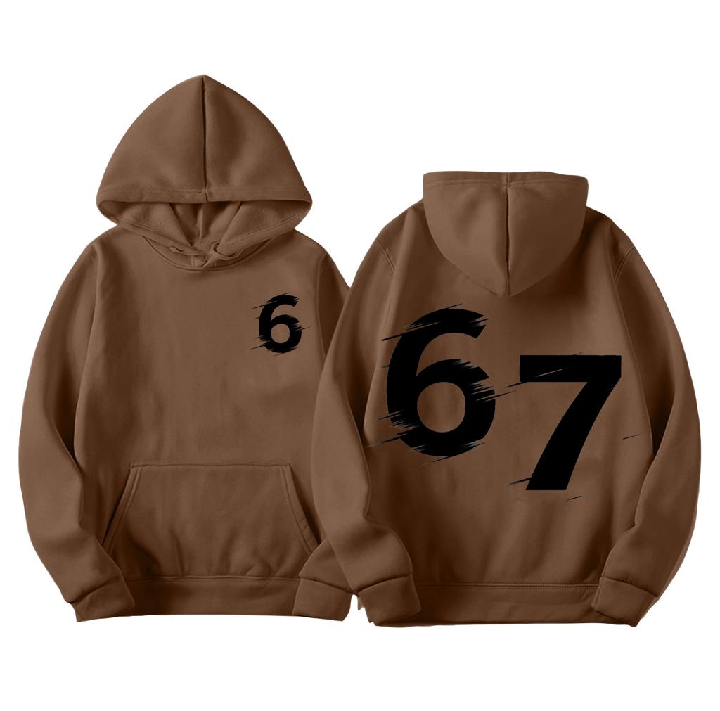 Men's Printed Hooded Long Sleeved Sweatshirt For Casual Sports Comfort