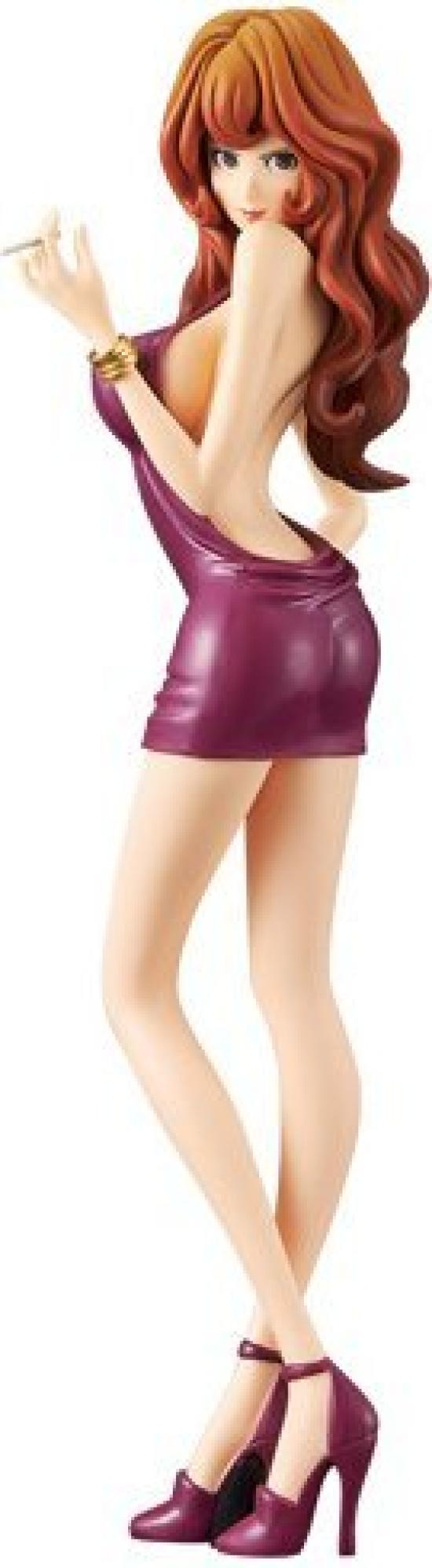 

BANPRESTO Люпен III GROOVY BABY SHOT IV Фудзико Минэ КРАСНАЯ версия ВИННЫЙ