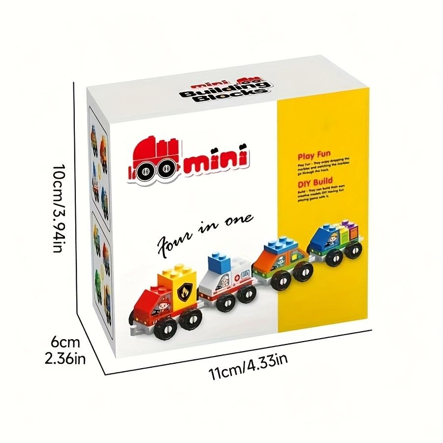 Educational Building Toy Mini Transport Model 3D Stereo Game Props Office Ornament Scene Building