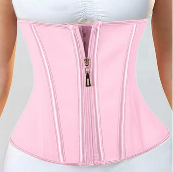 

Песочные часы Богиня Латексный Тренажер для талии - Женский Компрессионный и Формирующий Пояс XS розовый