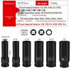 37-Piece Imperial & Metric Hex Socket Set for Air & Electric Wrenches