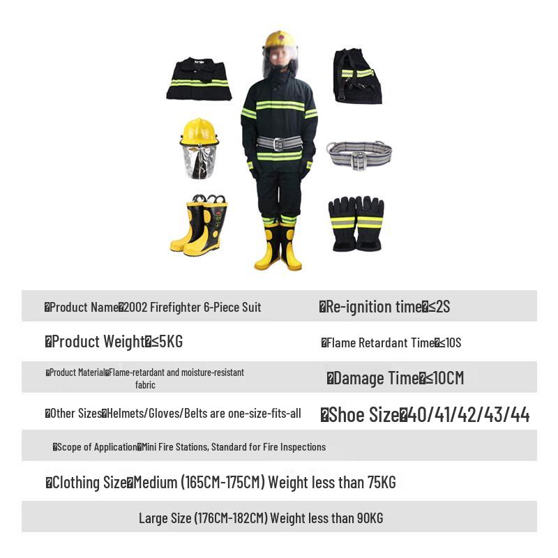 San Hua Lang Firefighter Training & Extinguishing Suit