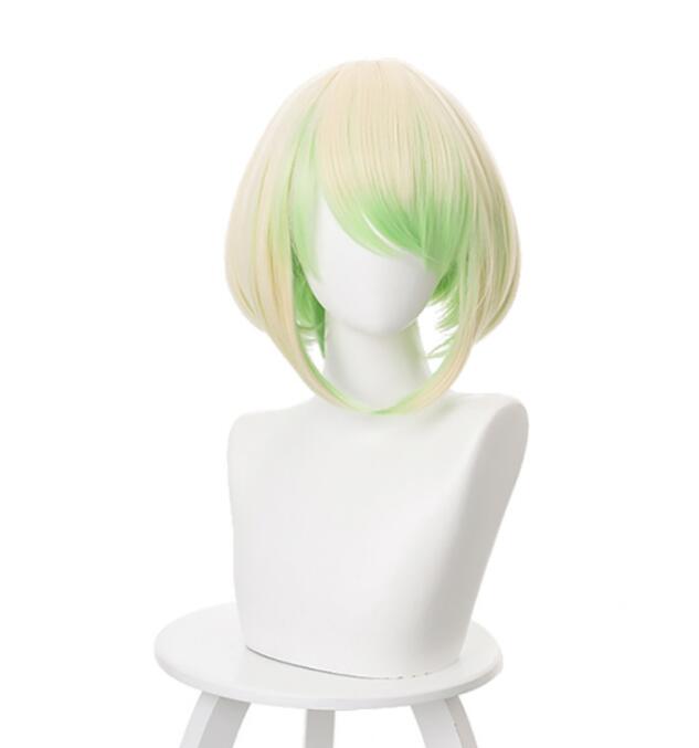 

35 см аниме Mad Burnish Lio Fotia короткий парик косплей костюм термостойкие синтетические волосы для мужчин и женщин вечерние парики для косплея 35cm