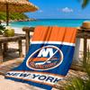 Ny Islanders Pride Strandtuch Mikrofaser Strandtuch, Leicht und Schnelltrocknend, für Sommerreisen, Schwimmbad-Fan Geburtstagsgeschenk