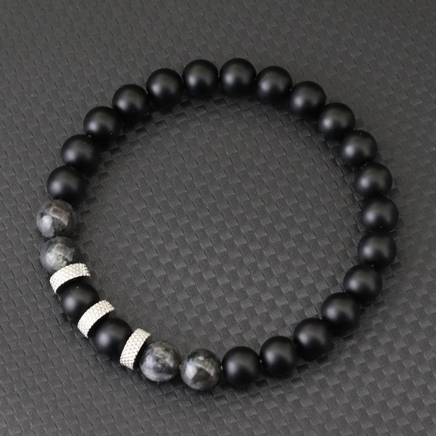 New Fashion Men Bracelet Beaded 8mm Onyx Tiger Eyes Lava Rock Stone Braslet Meditation Yoga Casual Wrap Braclet Pulsera Hombre