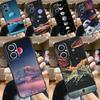 Moon Stars Space Case For OPPO Reno 11F 8T 4Z 5Z 4 6 7 8 5 Lite 10 Pro OPPO Find X2 X3 Lite X5 X6 Pro Cover