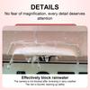 Auto Reversing Mirror Camera Rain Shield Car Modification Outdoor Rainproof Waterproof Shield Car Decoration Exterior Accessorie