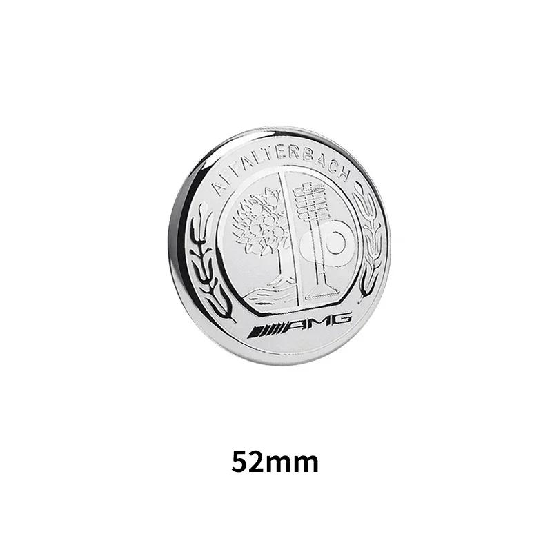 

For Mercedes Benz AMG W212 W213 W205 W177 V177 W247 W176 GLA GLC W166 52mm 58mm Car Steering Wheel Sticker Auto Interior