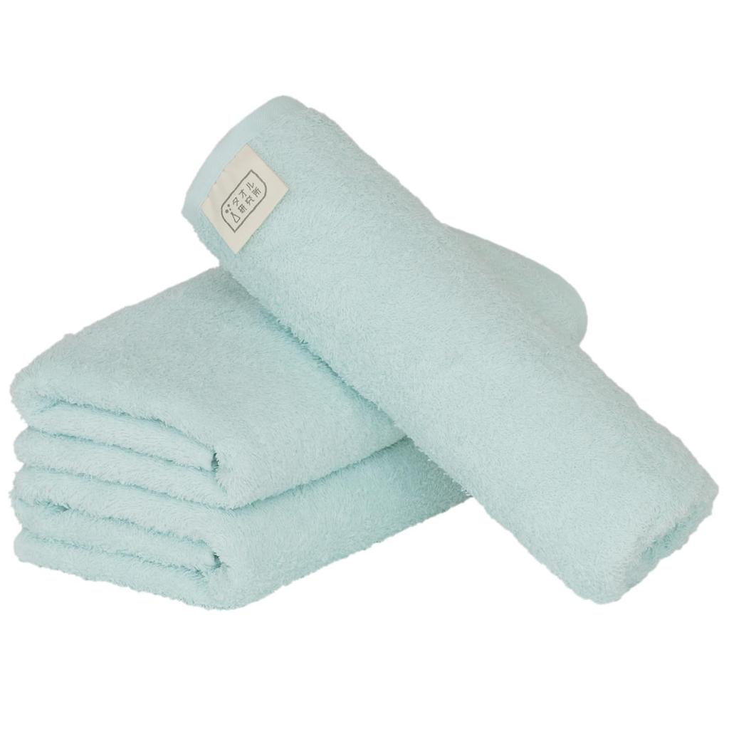 Towel Laboratory Reason for Large Face Light Whitish Set of Easy to JapanTechnology [The Lightness] #006 Towel, Green, Green, 3, Quick-Drying, Thin,