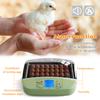 Egg Incubator 32 Eggs Poultry Digital Hatcher with Auto Egg Turning Temperature Control LED Display Temperature