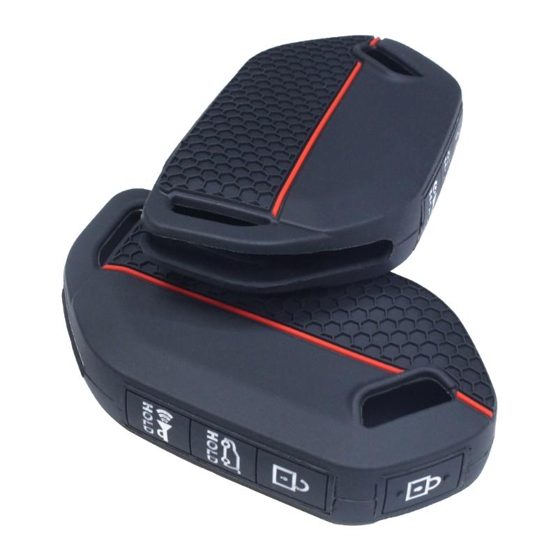 Scratchproof Key Case Key Protector Cover Waterproof Remote Key Protective Shell Honeycomb Texture Case