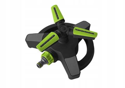 Rotating Three-arm Sprinkler On an 8-function Base, ABS TPR