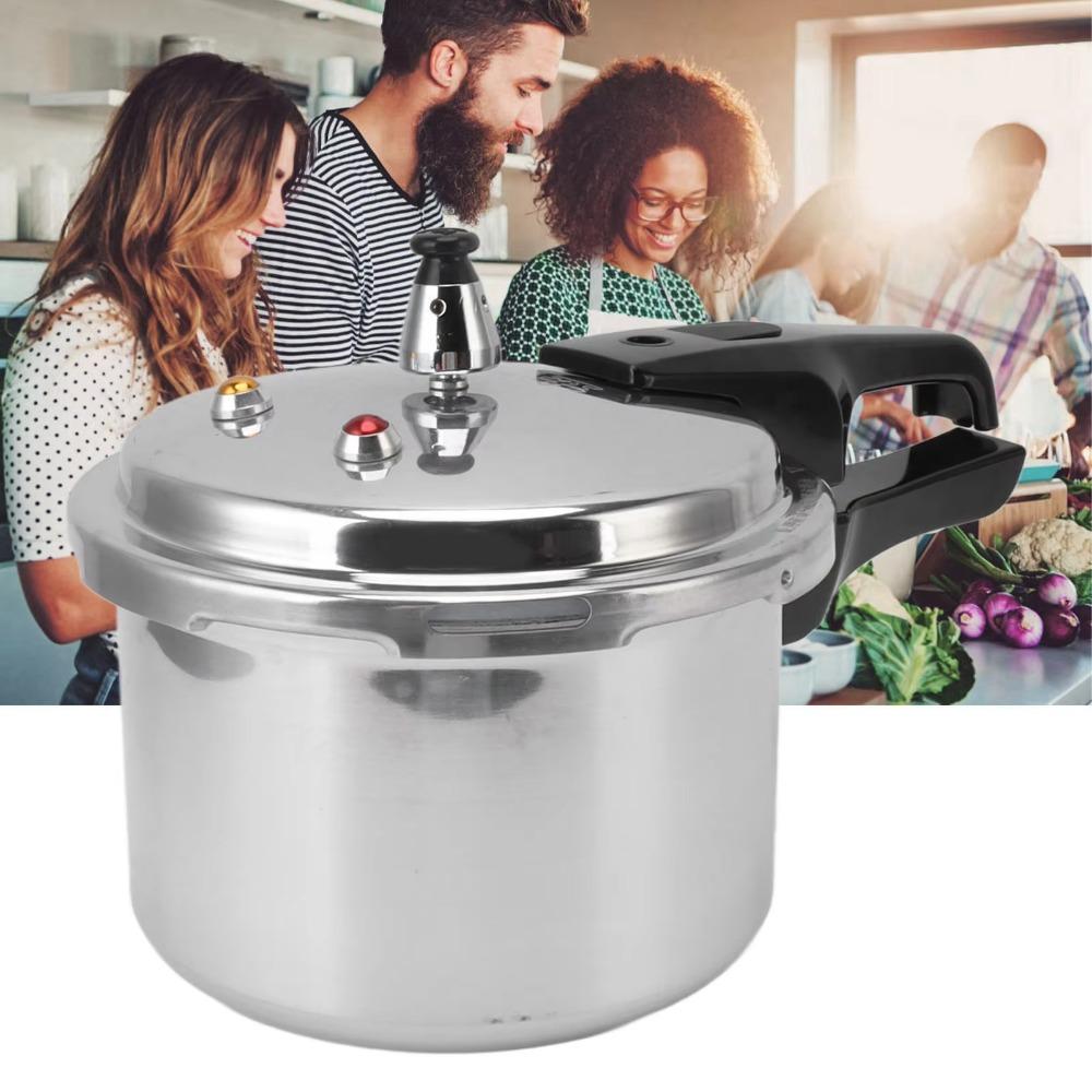Explosion Proof Pressure Pot Aluminium Zinc Zinc Alloy Soup Pot Household Gas Stove Pressure Cooker  Porridge