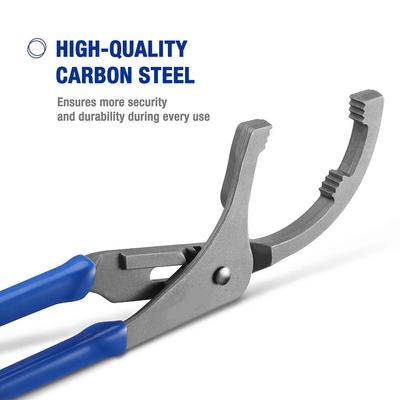 Adjustable Oil Filter Wrench Pliers Clamp Type Removal Tool 9 iInch 12 Inch Steel Oil Filter Pliers for Auto Oil Change